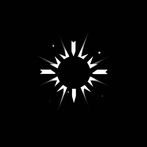 Logo di Luce Arte Studio con una stilizzazione di un diaframma e un raggio di luce.