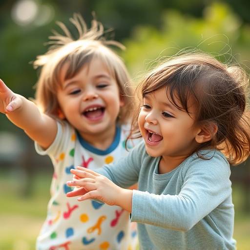 Ritratti di bambini durante il gioco, espressioni spontanee e piene di gioia catturate in un momento di pura felicit&agrave;.